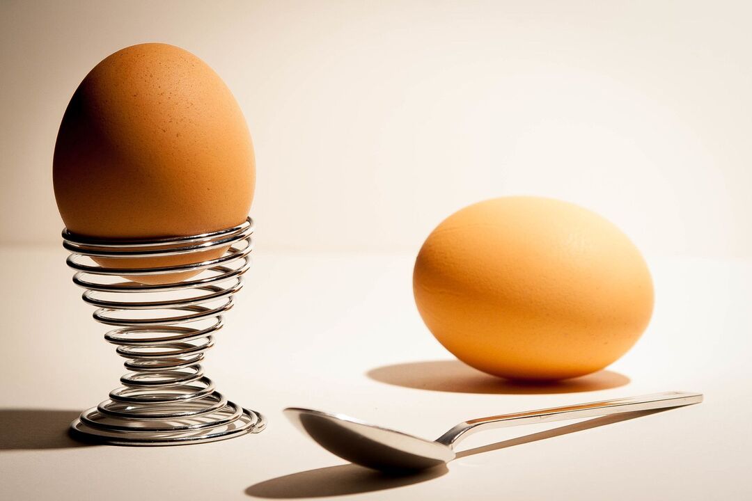 Eier auf einer Proteindiät
