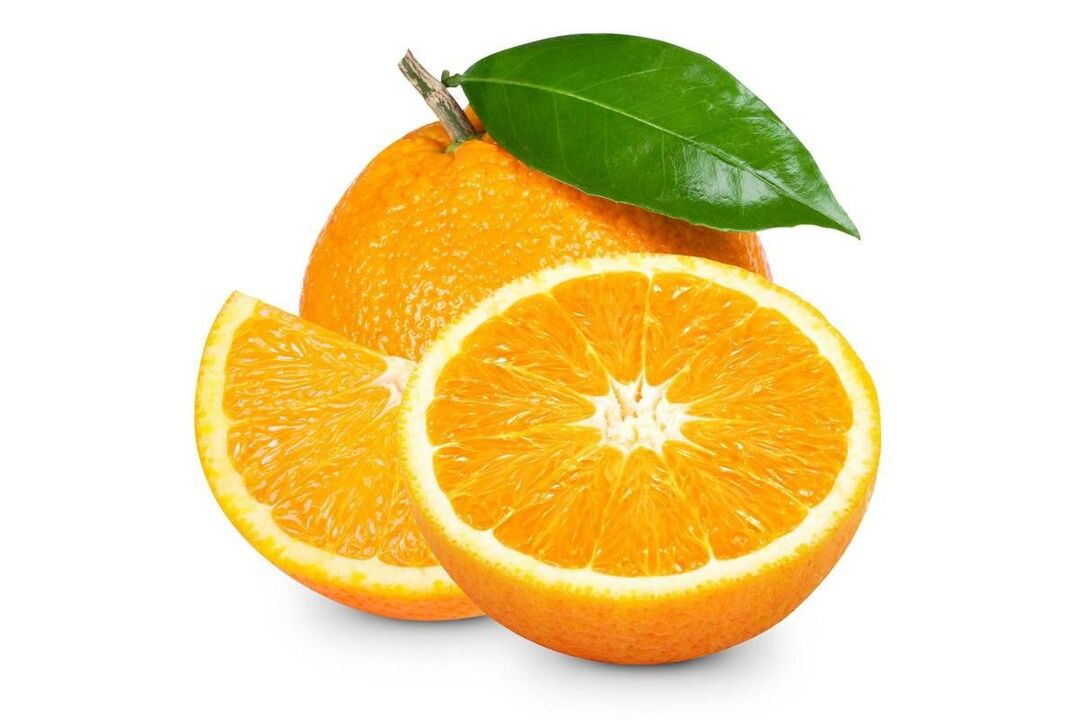 Orangen auf einer Proteindiät